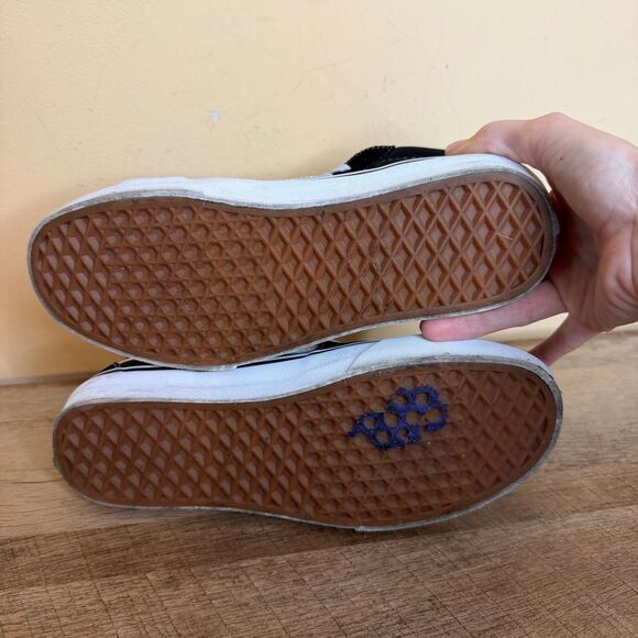 Vans Off The Wall Hi Top Old Skool Pro Black Skateboard Shoes Men 7 women’s 8.5 - Picture 6 of 7